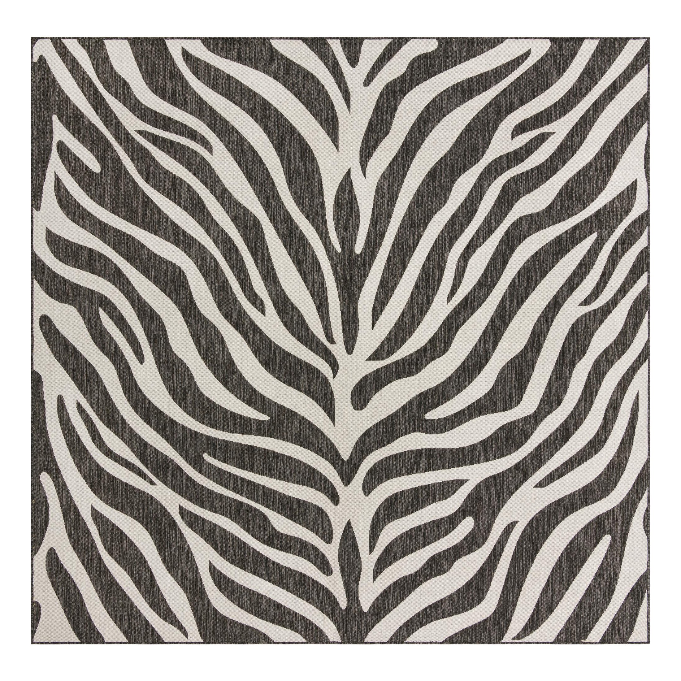 Unique Loom Outdoor Safari Collection Area Rug - Tsavo (10' Square ...