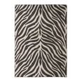 thumbnail image 1 of Unique Loom Outdoor Safari Collection Area Rug - Tsavo (10' x 14' 1" Rectangle White/Black), 1 of 12