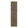 thumbnail image 1 of Unique Loom Outdoor Safari Collection Area Rug - Tsavo (2' x 8' Runner Natural/Ivory), 1 of 11