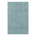 thumbnail image 1 of Unique Loom Outdoor Solid Collection Area Rug (2' x 3' 1" Rectangle Aquamarine/Ivory), 1 of 11