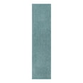 thumbnail image 1 of Unique Loom Outdoor Solid Collection Area Rug (2' x 8' Runner Aquamarine/Ivory), 1 of 11