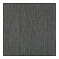 thumbnail image 1 of Unique Loom Outdoor Solid Collection Area Rug (5' 3" Square Black/Ivory), 1 of 10
