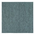 thumbnail image 1 of Unique Loom Outdoor Solid Collection Area Rug (5' 3" Square Teal/Navy Blue), 1 of 9