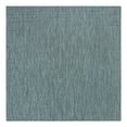 thumbnail image 1 of Unique Loom Outdoor Solid Collection Area Rug (7' 10" Square Teal/Navy Blue), 1 of 9