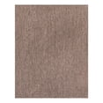 thumbnail image 1 of Unique Loom Outdoor Solid Collection Area Rug (7' 10" x 10' Rectangle Light Brown/Ivory), 1 of 9