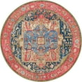 thumbnail image 1 of Unique Loom Outdoor Traditional Collection Area Rug - Limon (3' 1" Round Multi/Red), 1 of 4