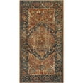 thumbnail image 1 of Unique Loom Outdoor Traditional Collection Area Rug - Nosara (2' 7" x 5' 3" Runner Rust Red/Beige), 1 of 5