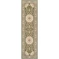 thumbnail image 1 of Unique Loom Outdoor Traditional Collection Area Rug - Wisdom (2' 7" x 10' Runner Green/Brown), 1 of 7