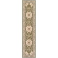 thumbnail image 1 of Unique Loom Outdoor Traditional Collection Area Rug - Wisdom (2' 7" x 12' Runner Green/Brown), 1 of 7