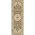 thumbnail image 1 of Unique Loom Outdoor Traditional Collection Area Rug - Wisdom (2'  x 6' 1" Runner Green/Brown), 1 of 7