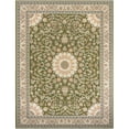 thumbnail image 1 of Unique Loom Outdoor Traditional Collection Area Rug - Wisdom (9'  x 12' Rectangle Green/Brown), 1 of 7