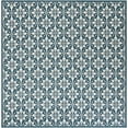 thumbnail image 1 of Unique Loom Outdoor Trellis Collection Area Rug - Tiles (7' 10" Square Navy Blue/Ivory), 1 of 7