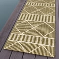 thumbnail image 1 of Unique Loom Outdoor Trellis Collection Area Rug - Dalyan (2' x 6' Runner Green/Ivory), 1 of 7