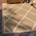 thumbnail image 1 of Unique Loom Outdoor Trellis Collection Area Rug - Diamonds (7' 1" x 10' Rectangle Brown/Tan), 1 of 6