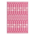 thumbnail image 1 of Unique Loom Outdoor Trellis Collection Area Rug - Traliccio (4' 1" x 6' 1" Rectangle Magenta/Ivory), 1 of 9