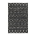 thumbnail image 1 of Unique Loom Outdoor Trellis Textured Collection Area Rug - Osage (2' x 3' Rectangle Charcoal), 1 of 9