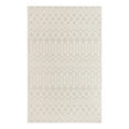 thumbnail image 1 of Unique Loom Outdoor Trellis Textured Collection Area Rug - Osage (5' 3" x 8' Rectangle Ivory), 1 of 9