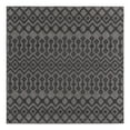 thumbnail image 1 of Unique Loom Outdoor Trellis Textured Collection Area Rug - Osage (7' 10" Square Charcoal), 1 of 8