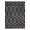 thumbnail image 1 of Unique Loom Outdoor Trellis Textured Collection Area Rug - Osage (9' x 12' Rectangle Charcoal), 1 of 9