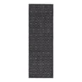 thumbnail image 1 of Unique Loom Outdoor Trellis Textured Collection Area Rug - Spatial (2' x 6' Runner Charcoal/Ivory), 1 of 8