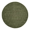 thumbnail image 1 of Unique Loom Outdoor Trellis Textured Collection Area Rug - Spatial (4' Round Green), 1 of 9