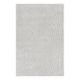 thumbnail image 1 of Unique Loom Outdoor Trellis Textured Collection Area Rug - Spatial (5' 3" x 8' Rectangle Grey/Gray), 1 of 8