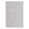 thumbnail image 1 of Unique Loom Outdoor Trellis Textured Collection Area Rug - Spatial (6' x 9' Rectangle Grey/Gray), 1 of 9