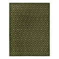 thumbnail image 1 of Unique Loom Outdoor Trellis Textured Collection Area Rug - Spatial (7' 10" x 10' Rectangle Green), 1 of 10