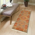 thumbnail image 1 of Unique Loom Palace Collection Area Rug - Amber (2' 7" x 10' Runner Light Blue/Light Brown), 1 of 6