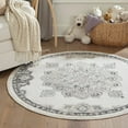 thumbnail image 1 of Unique Loom Parker Collection Area Rug - Kokulu (3' 3" Round Ivory/Beige), 1 of 7