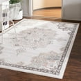 thumbnail image 1 of Unique Loom Parker Collection Area Rug - Kokulu (9' x 12' Rectangle Ivory/Beige), 1 of 7