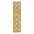 thumbnail image 1 of Unique Loom Parker Collection Area Rug - Merakli (2' x 8' Runner Yellow/Brown), 1 of 12