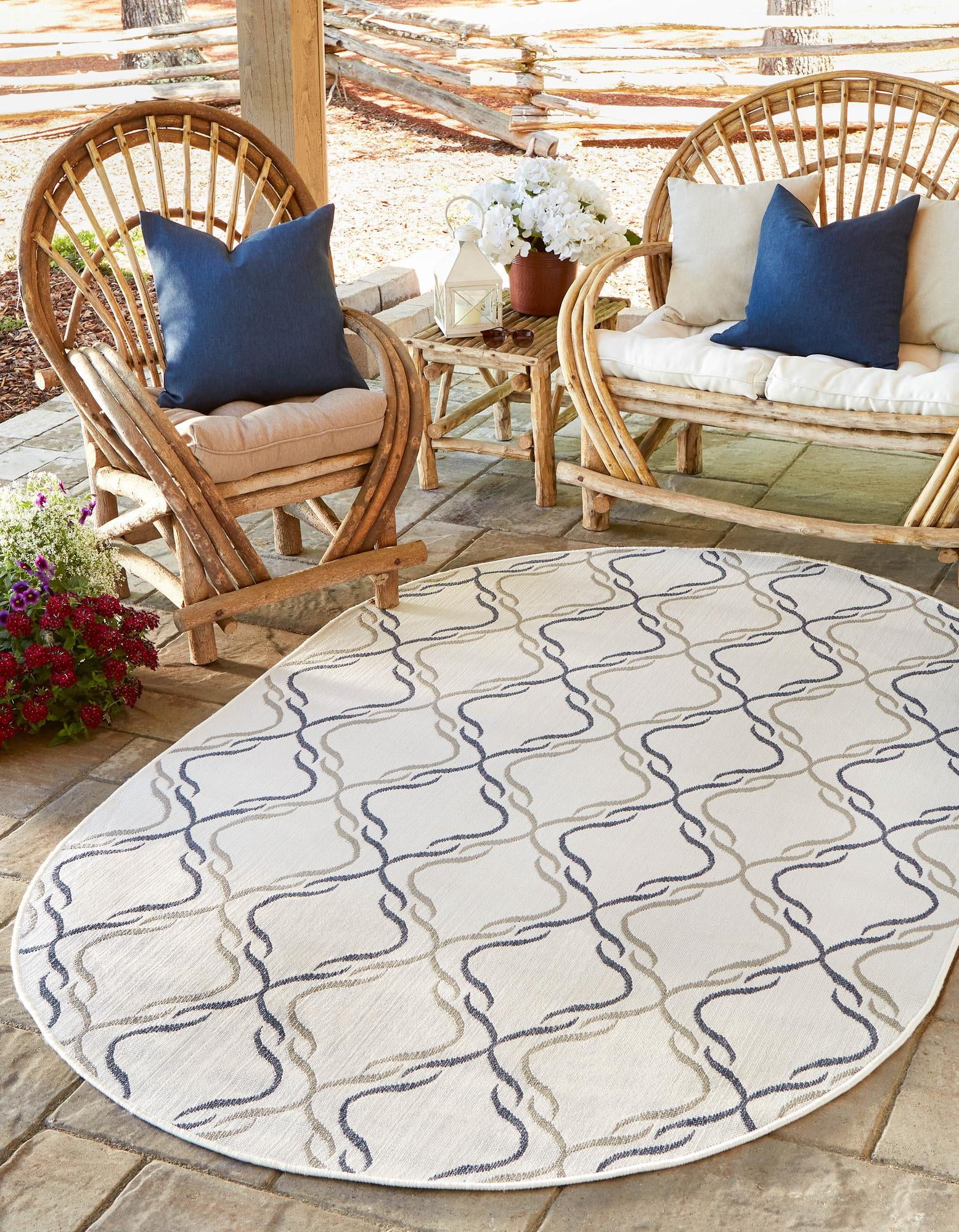 Front Porch Beach Umbrellas Indoor/Outdoor Rug – Portico Shop