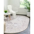 thumbnail image 1 of Unique Loom Timeless Collection Area Rug - Paul (2' x 3' 1" Oval Gray/Beige), 1 of 6