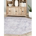 thumbnail image 1 of Unique Loom Timeless Collection Area Rug - Paul (7' 6" Octagon Gray/Beige), 1 of 6