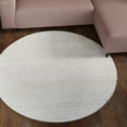 thumbnail image 1 of Unique Loom Hermitage Collection Area Rug - Pavilion (10' 8" Round Snow White/Beige), 1 of 6