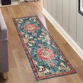 thumbnail image 1 of Unique Loom Penrose Collection Area Rug - Alexis (2' x 6' 1" Runner Blue/Gray), 1 of 7