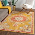 thumbnail image 1 of Unique Loom Penrose Collection Area Rug - Alexis (3' 3" x 5' 3" Rectangle Gold/Gray), 1 of 7