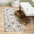 thumbnail image 1 of Unique Loom Tucson Collection Area Rug - Pima (2' x 6' Runner Ivory/Gray), 1 of 10