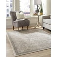 thumbnail image 1 of Unique Loom Portland Collection Area Rug - Albany (6' 1" x 9' Rectangle Ivory/Beige), 1 of 11
