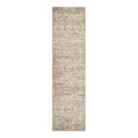 Unique Loom Portland Collection Area Rug - Astoria (2' x 8' Runner Beige/Ivory)