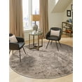 thumbnail image 1 of Unique Loom Portland Collection Area Rug - Astoria (6' 1" Round Beige/Ivory), 1 of 7