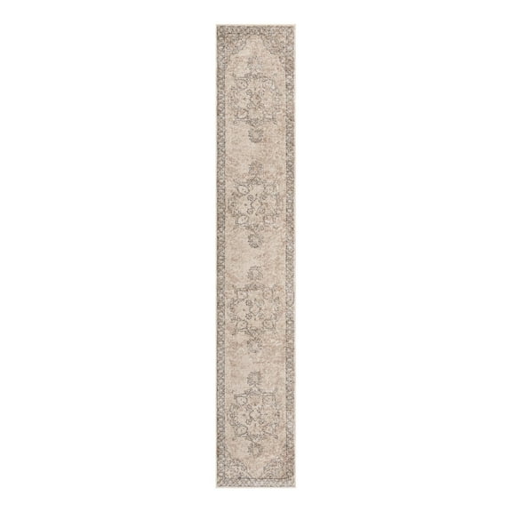 Unique Loom Portland Collection Area Rug - Canby (2' 2" x 12' Runner Ivory/Beige)