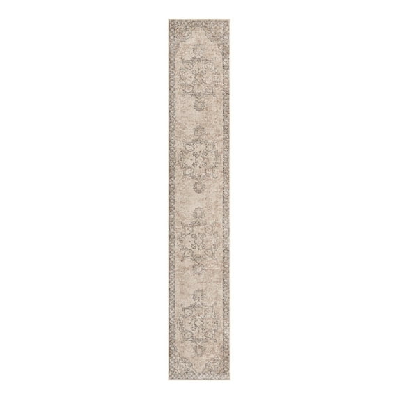 Unique Loom Portland Collection Area Rug - Canby (2' 2" x 12' Runner Ivory/Beige)