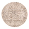 thumbnail image 1 of Unique Loom Portland Collection Area Rug - Depoe (3' 1" Round Ivory/Gray), 1 of 10