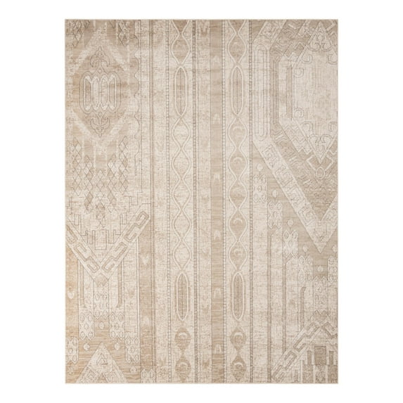 Unique Loom Portland Collection Area Rug - Orford (10' x 13' 1" Rectangle Ivory/Gray)