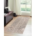 thumbnail image 1 of Unique Loom Portland Collection Area Rug - Orford (2' 2" x 12' Runner Ivory/Gray), 1 of 10
