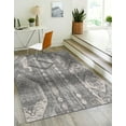 thumbnail image 1 of Unique Loom Portland Collection Area Rug - Orford (5' 1" x 8' Rectangle Gray/Beige), 1 of 12