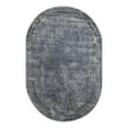 thumbnail image 1 of Unique Loom Portland Collection Area Rug - Woodburn (4' 1" x 6' 1" Oval Gray/Ivory), 1 of 11