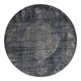 thumbnail image 1 of Unique Loom Portland Collection Area Rug - Woodburn (7' 1" Round Blue/Ivory), 1 of 10